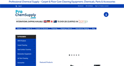 Desktop Screenshot of prochemsupply.com